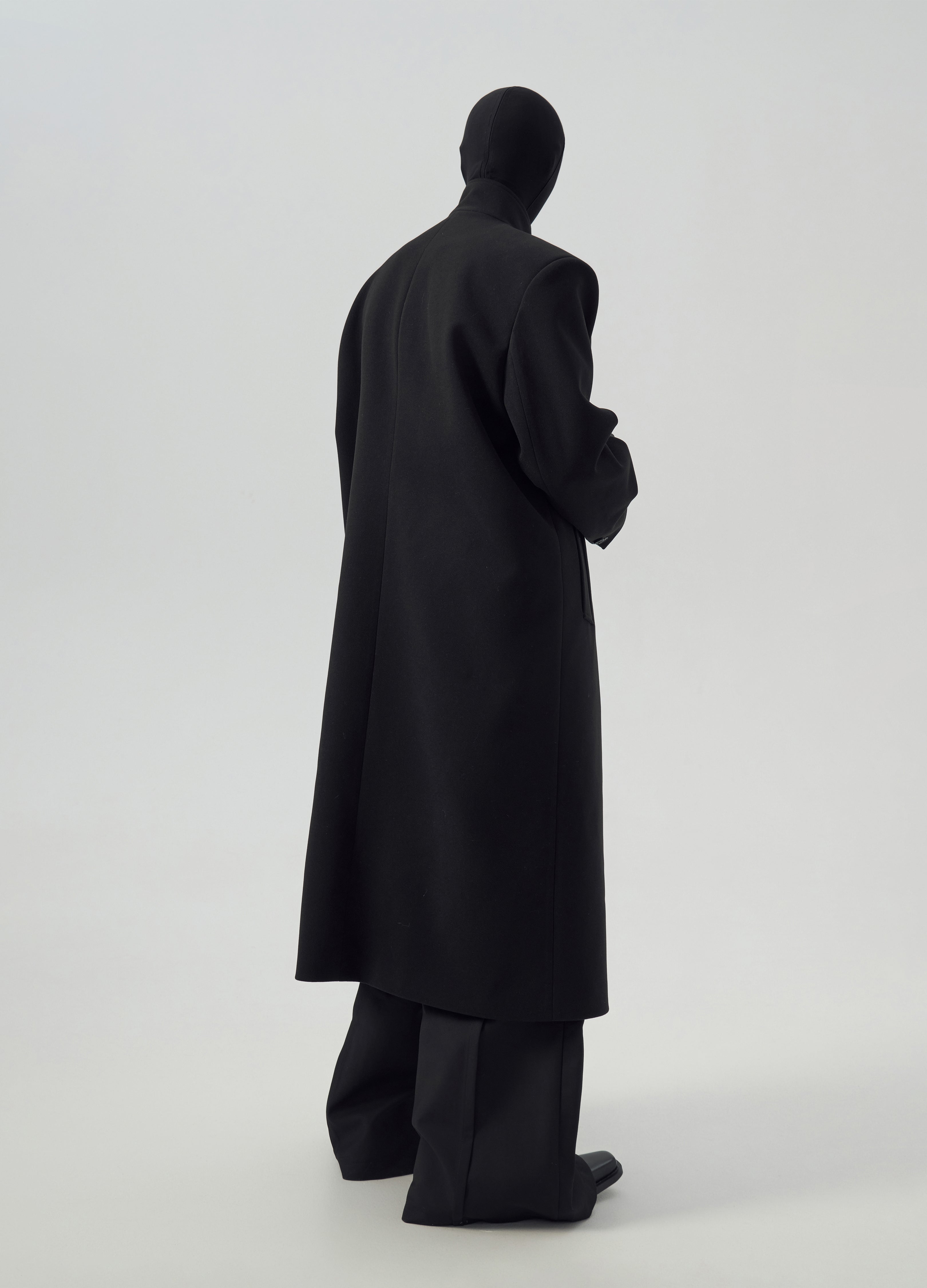 24FW CLASSIC STAND COLLAR LONG COAT