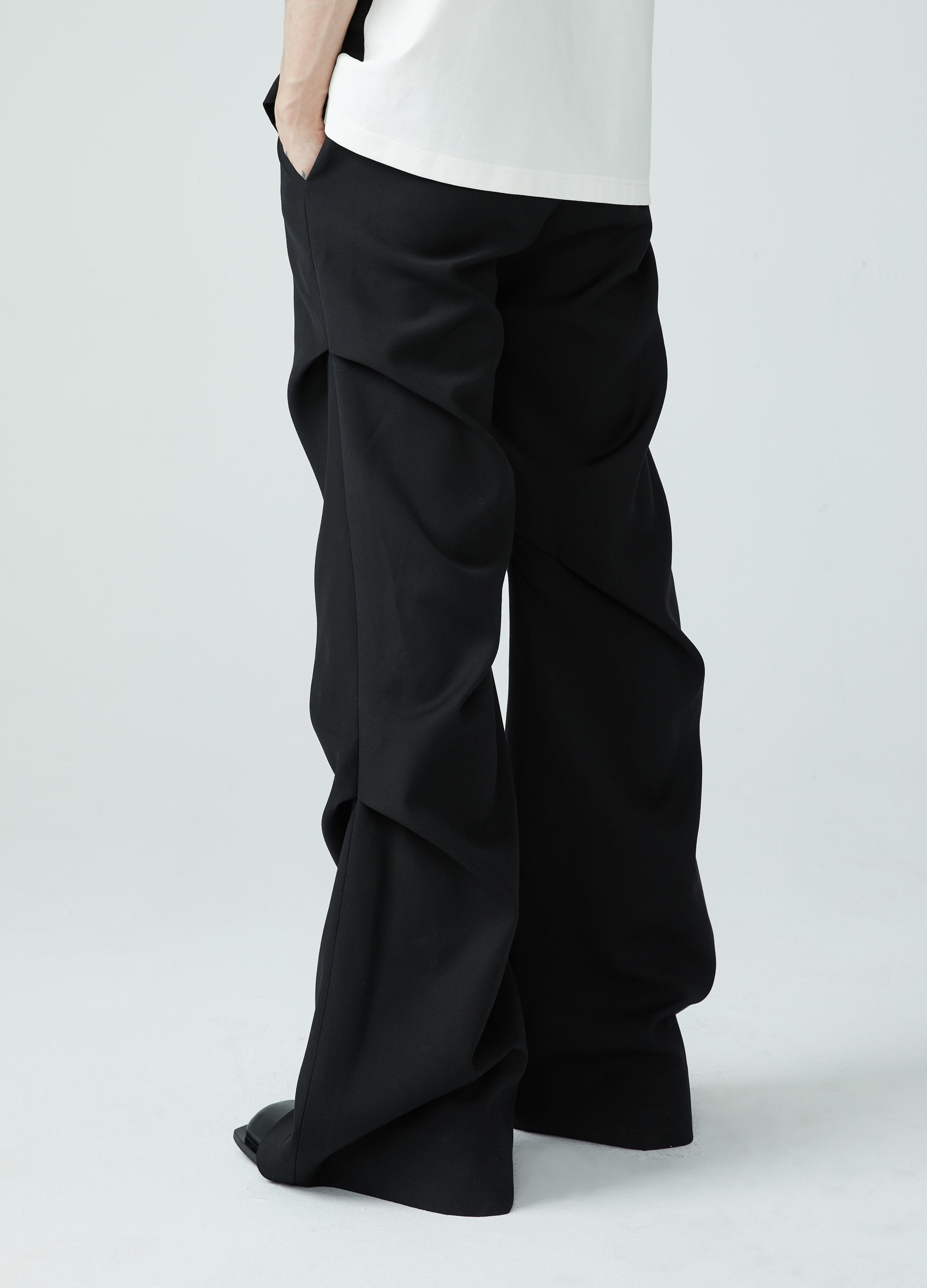 23SS Retrograde Wide Leg Bottoms