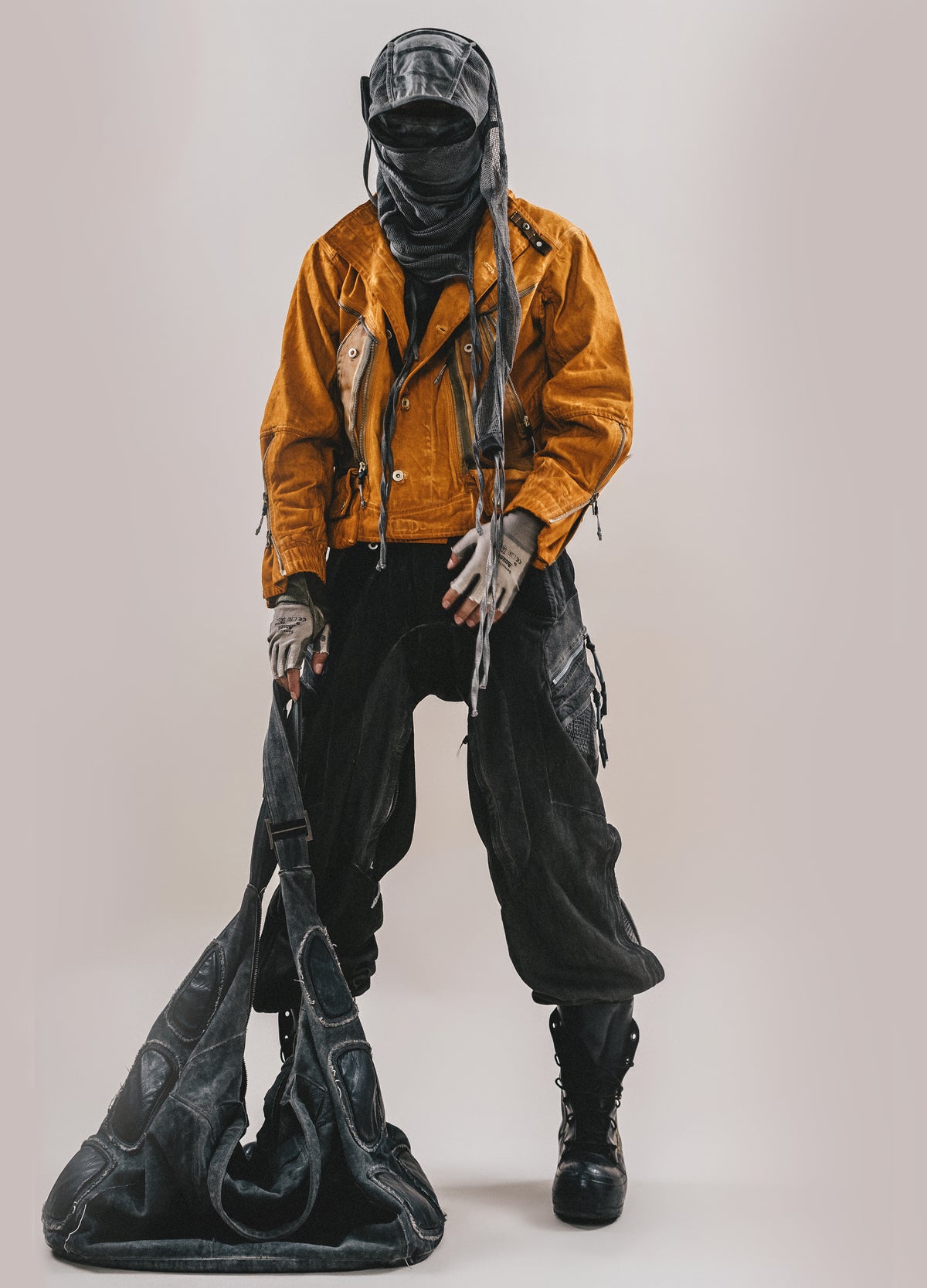 DRK189 Wasteland Multi-Zip Jacket