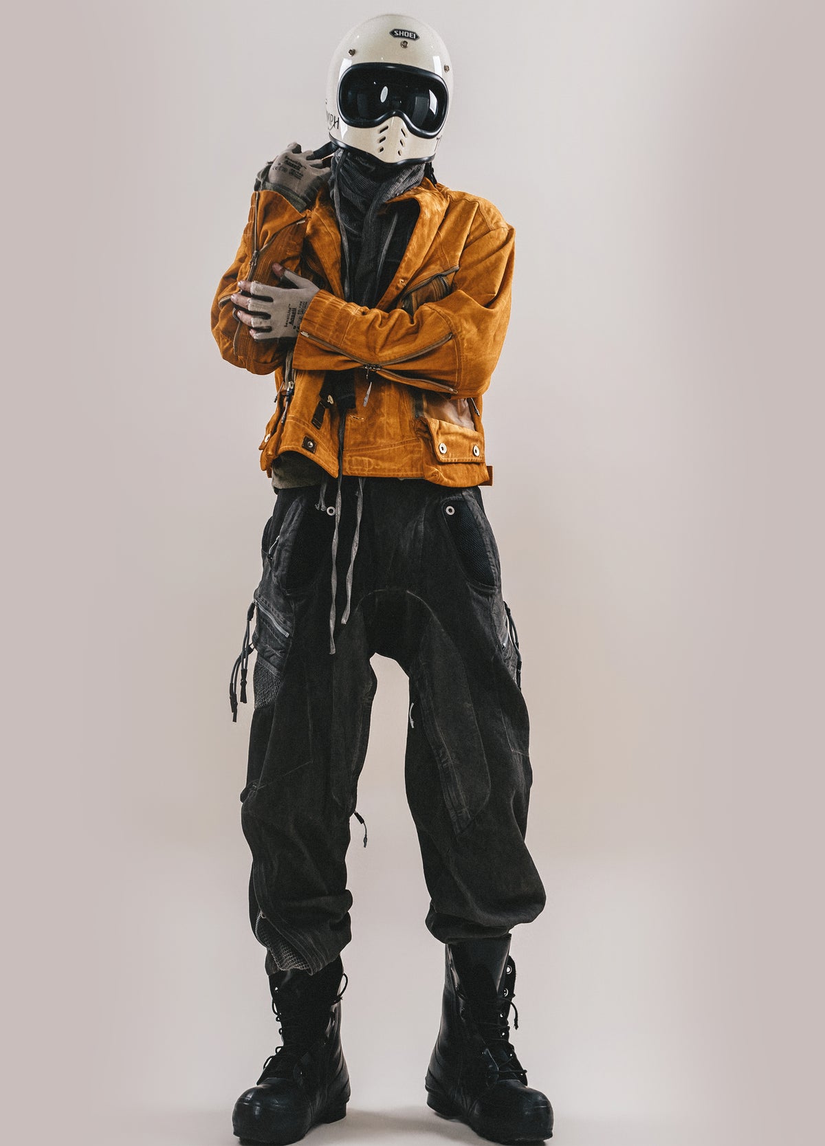 DRK189 Wasteland Multi-Zip Jacket