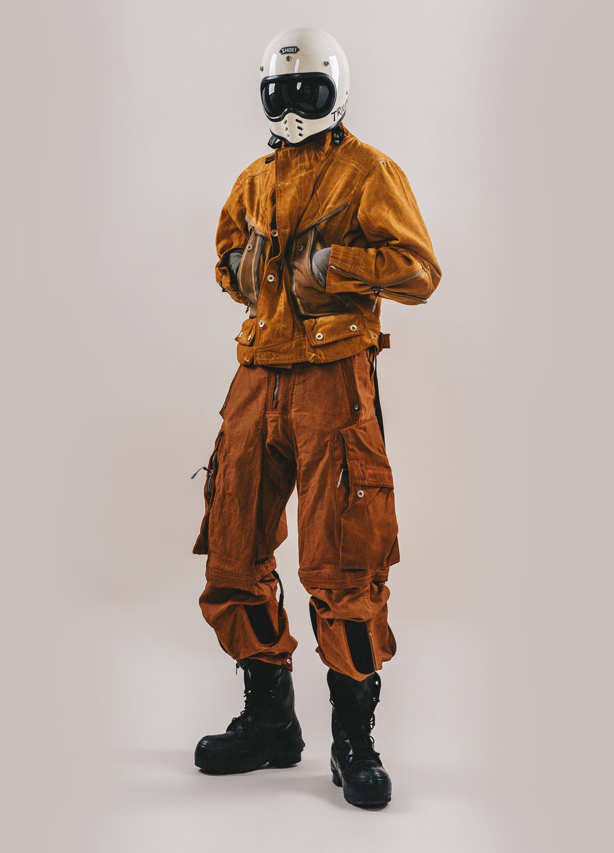 DRK189 Wasteland Multi-Zip Jacket