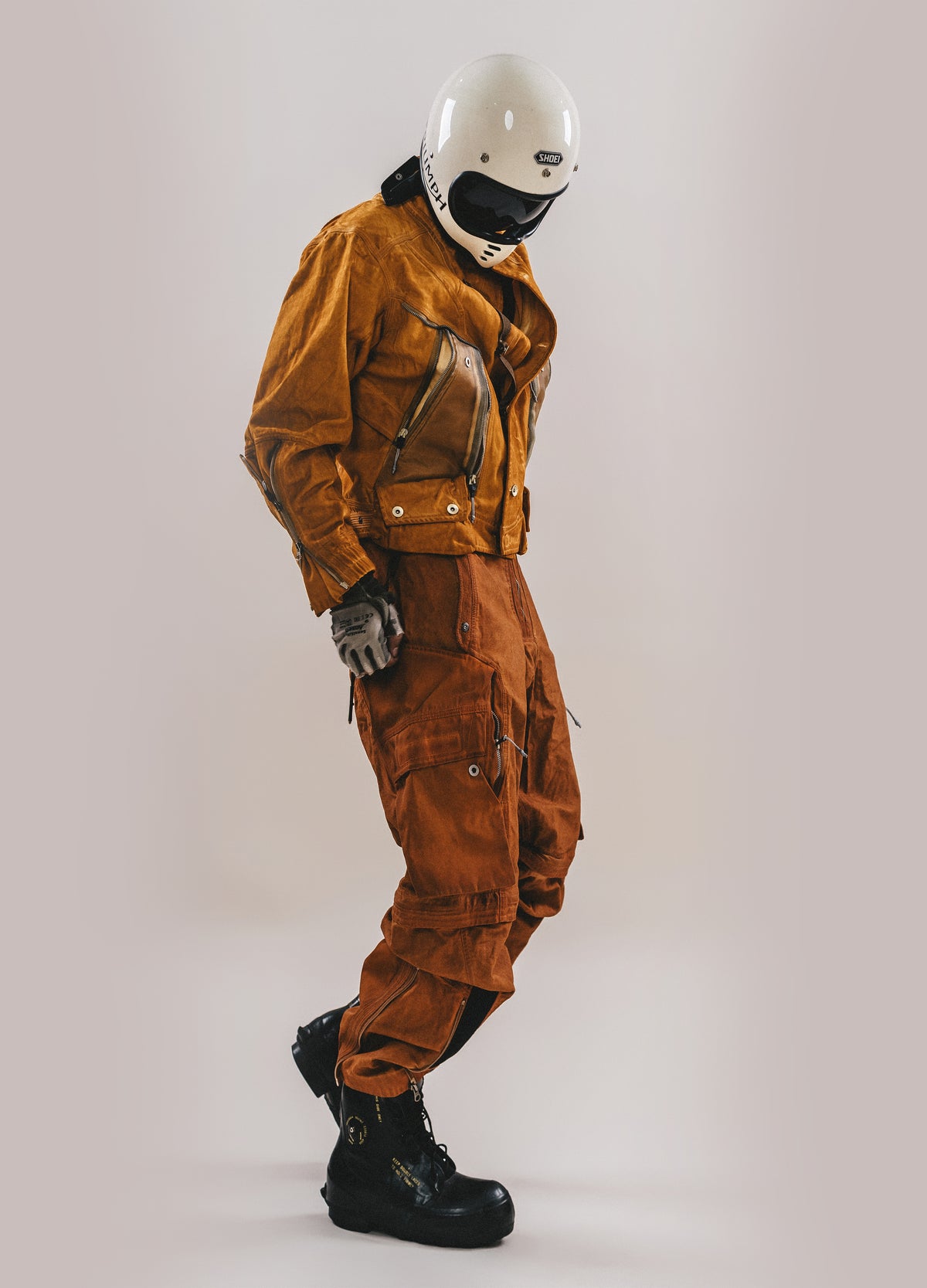 DRK189 Wasteland Multi-Zip Jacket
