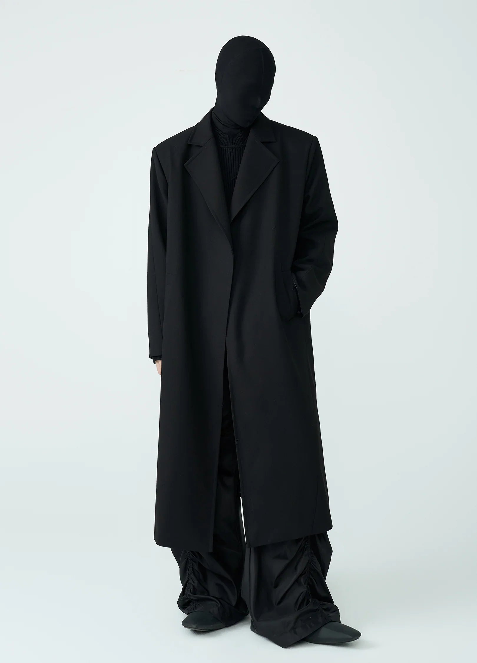 22FW Obsidian Veil Grim Overcoat