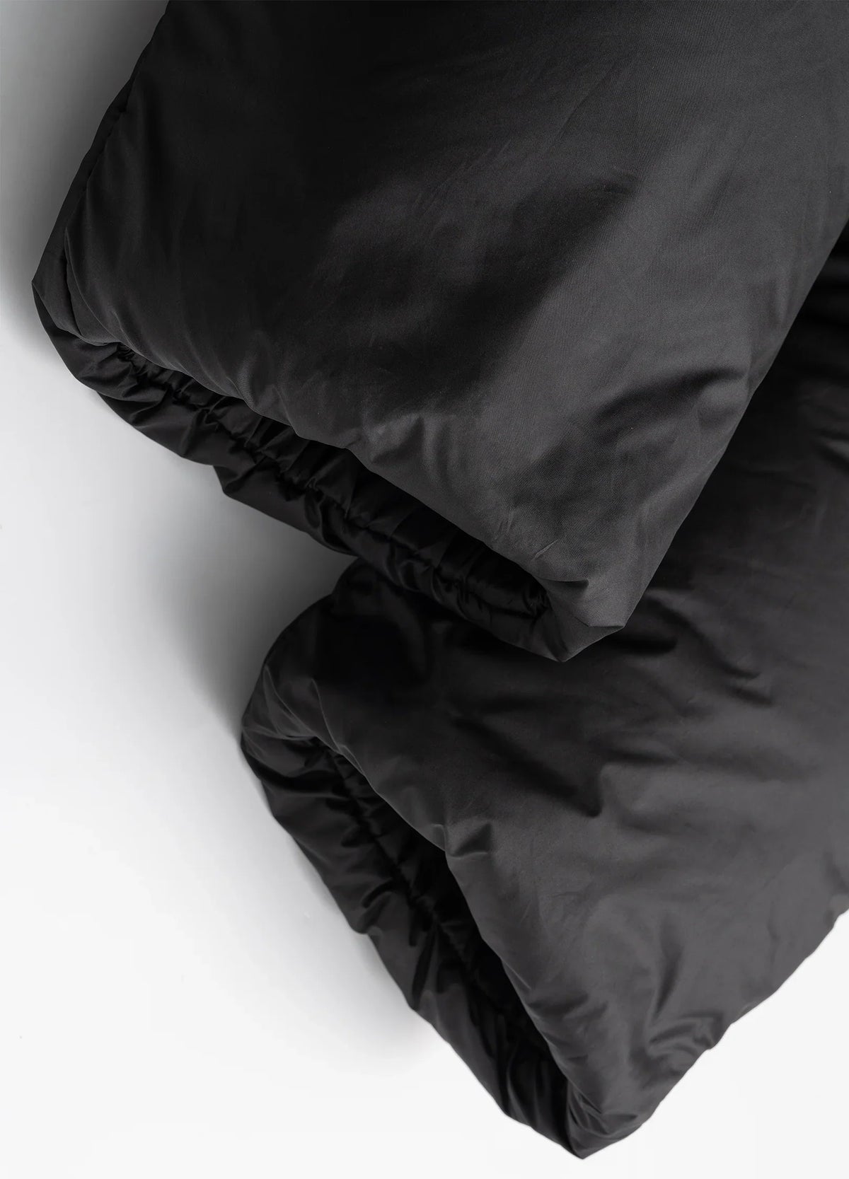 Elasticated sleeve ends.