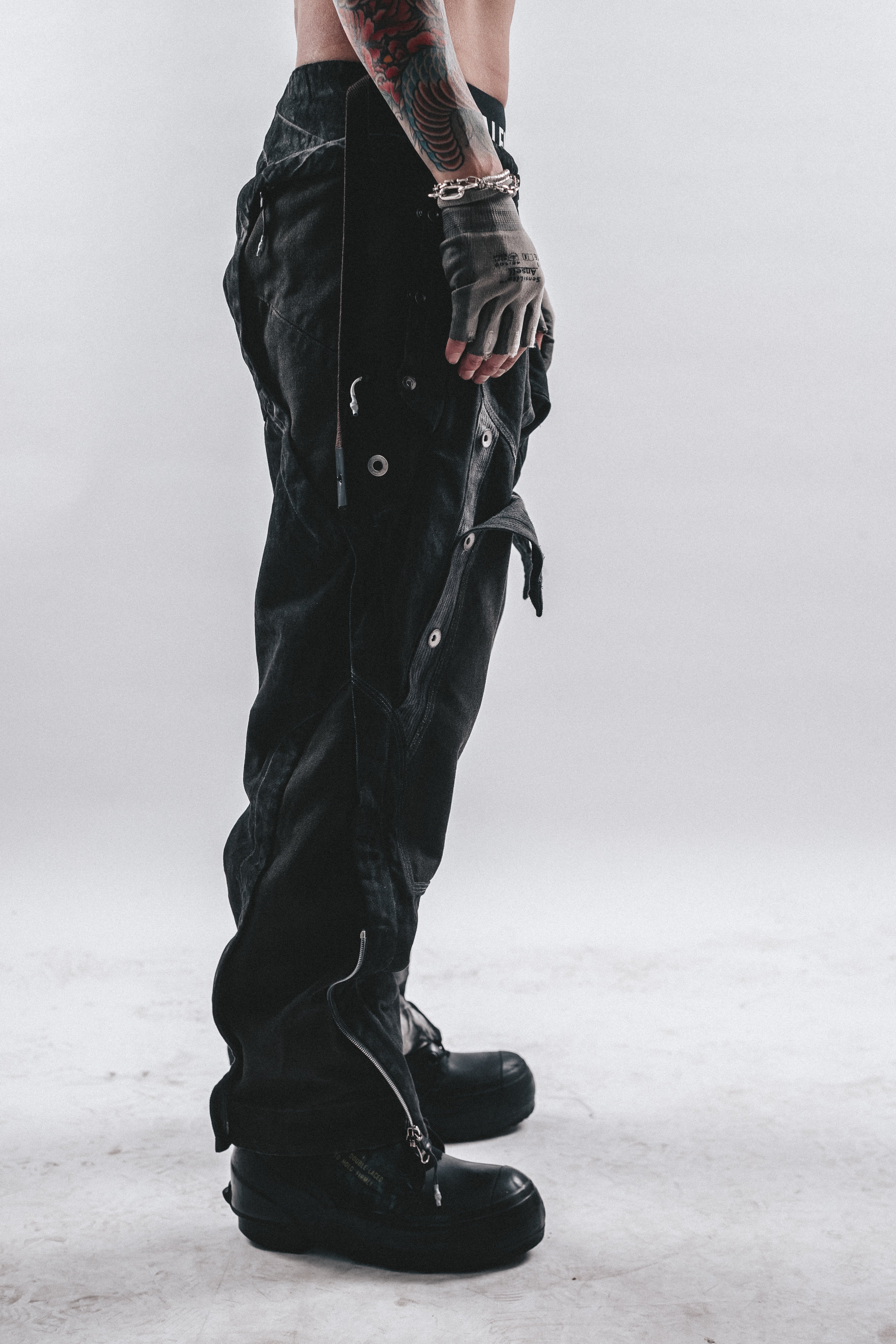 DRKLEI WASTELAND ADJUSTABLE CARGO PANTS