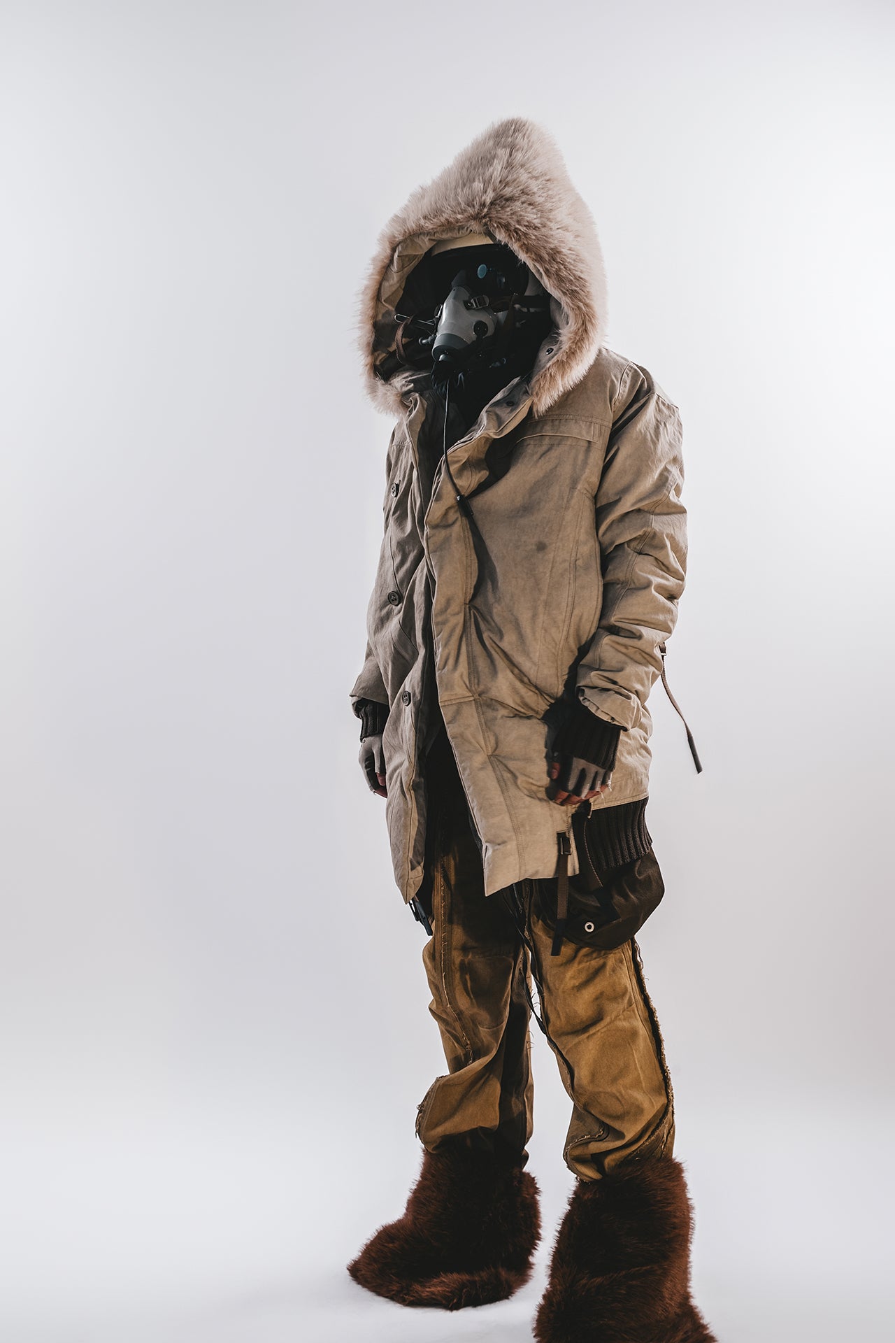PARKA DA NEVE CON CAPPUCCIO GLACIER DRKLEI