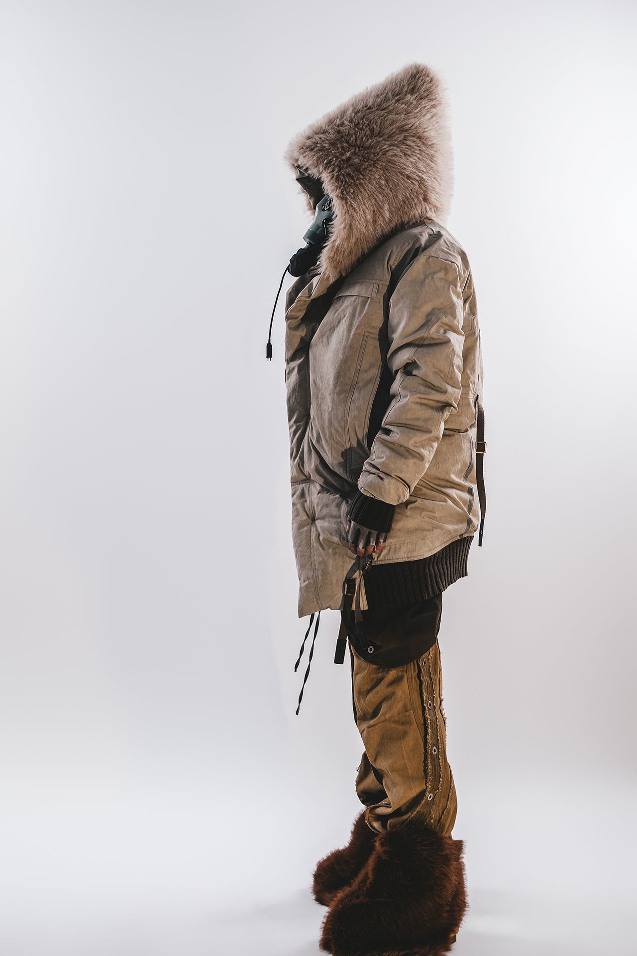 PARKA DA NEVE CON CAPPUCCIO GLACIER DRKLEI