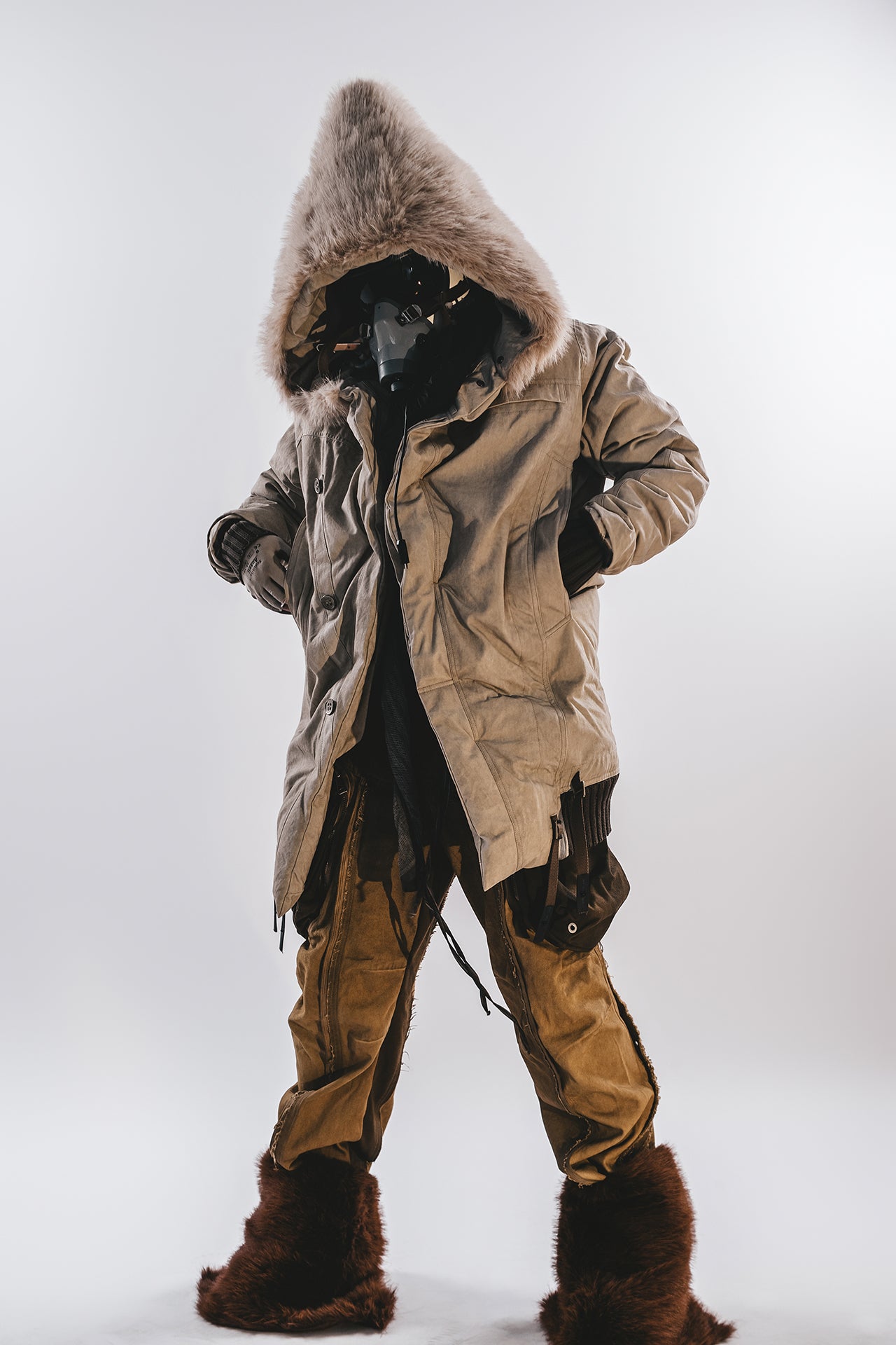 PARKA DA NEVE CON CAPPUCCIO GLACIER DRKLEI
