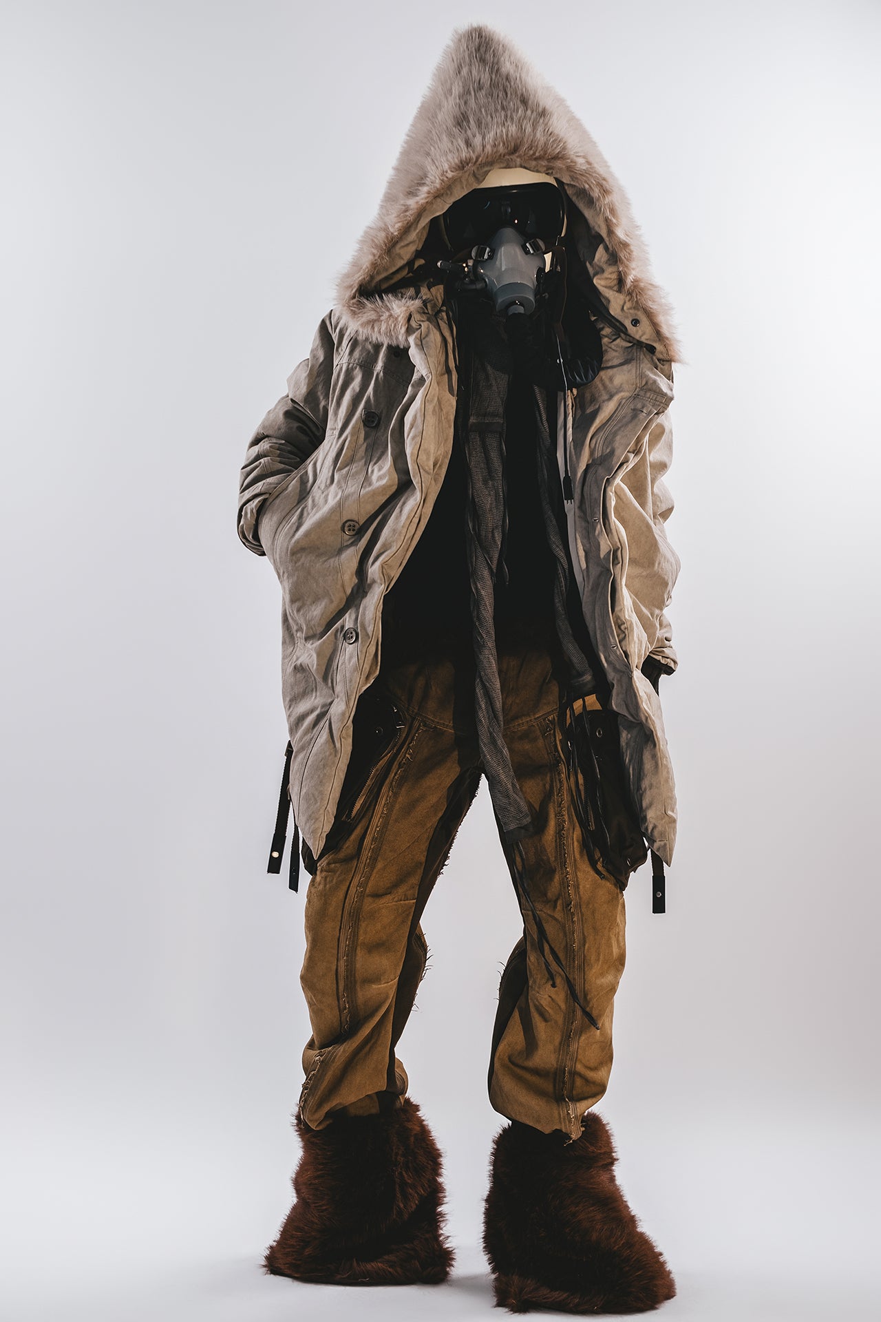 PARKA DA NEVE CON CAPPUCCIO GLACIER DRKLEI