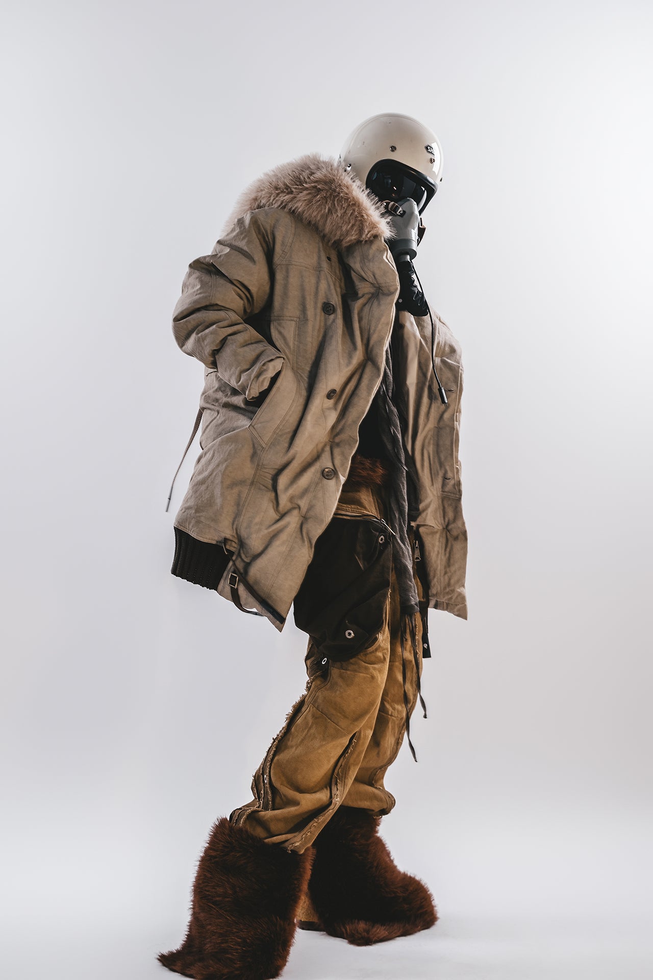 PARKA DA NEVE CON CAPPUCCIO GLACIER DRKLEI