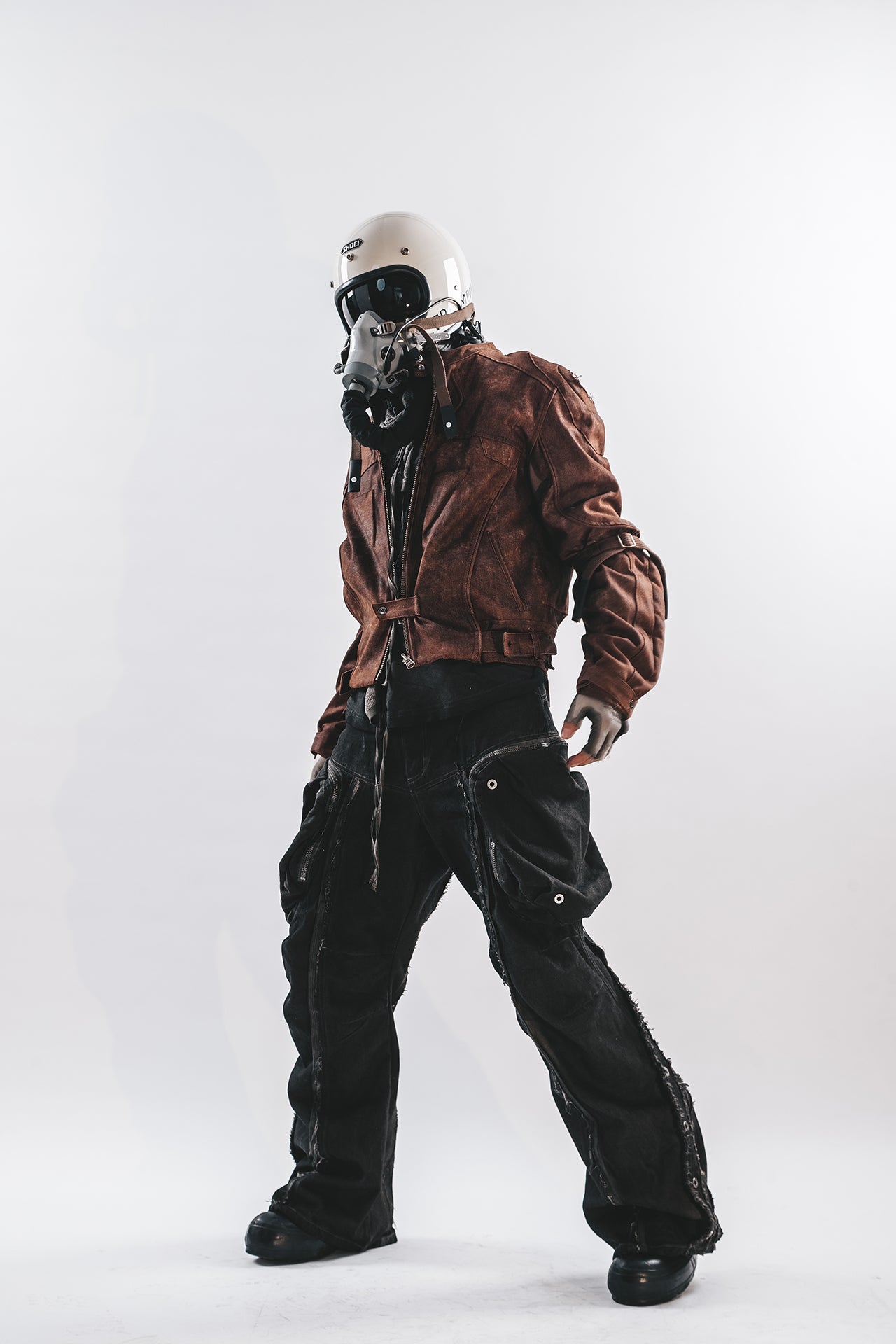 GIACCA METALLICA CON BORDO DORSALE DRKLEI