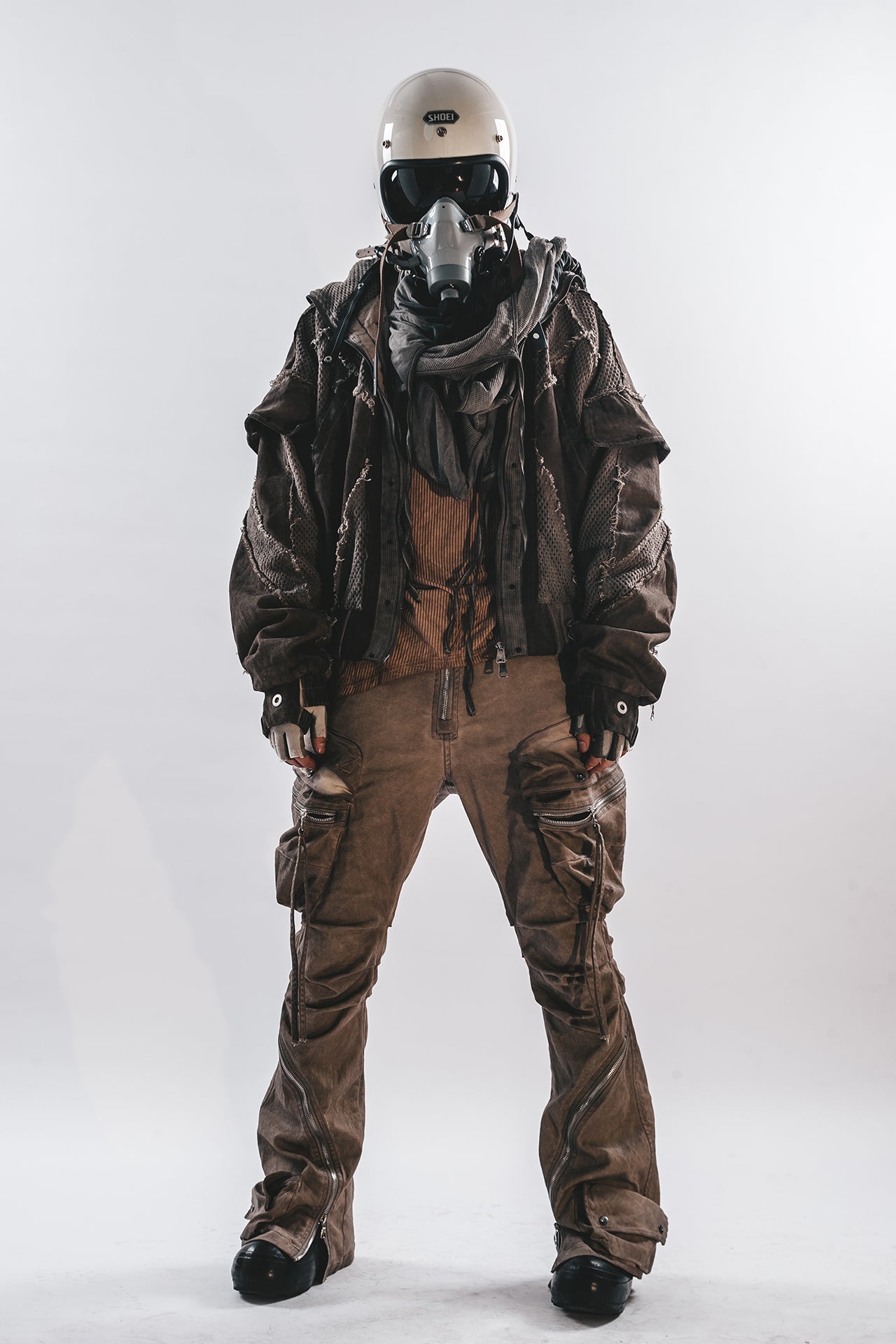 PANTALONI DRKLEI ZIP ARC STACKED