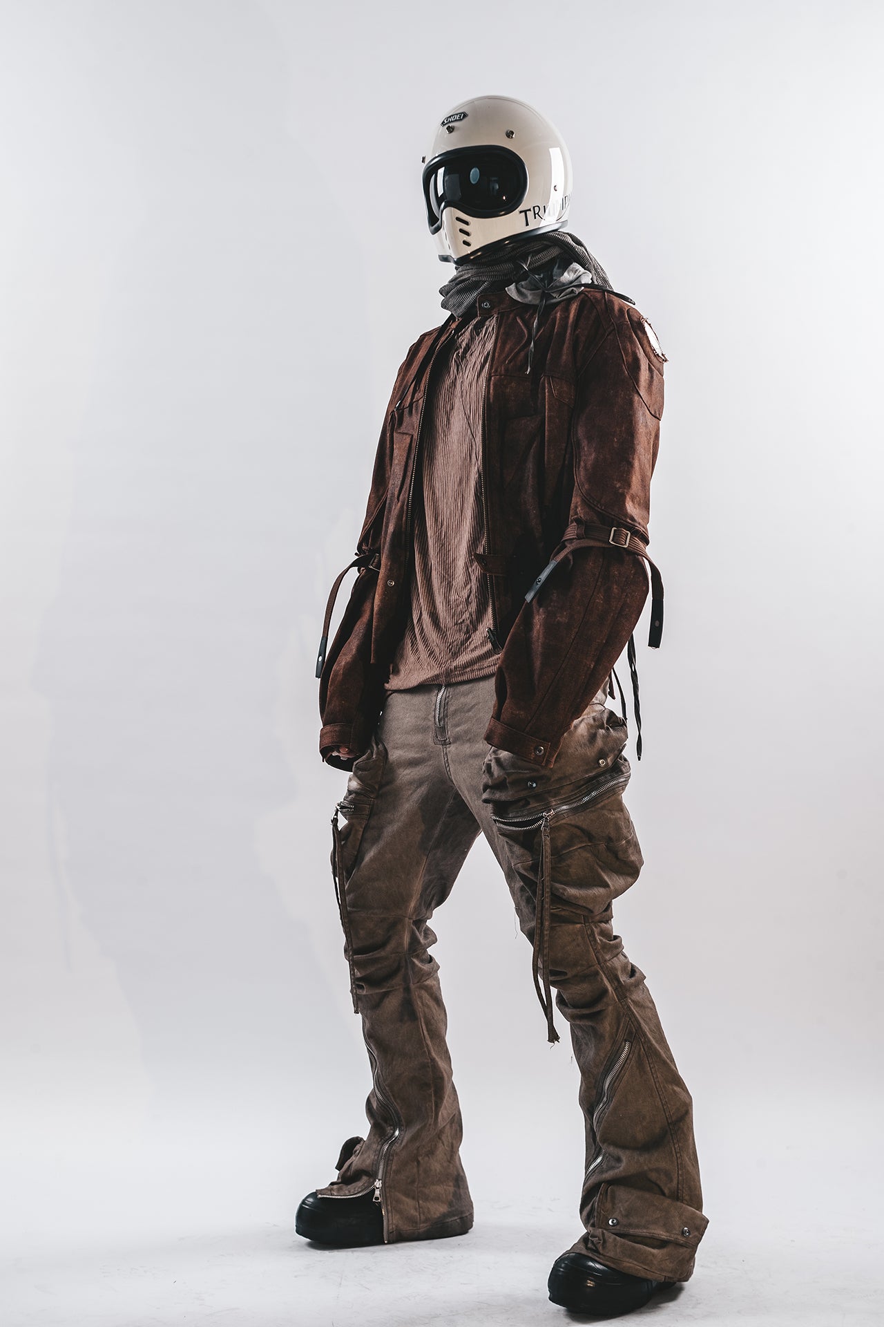 PANTALONI DRKLEI ZIP ARC STACKED