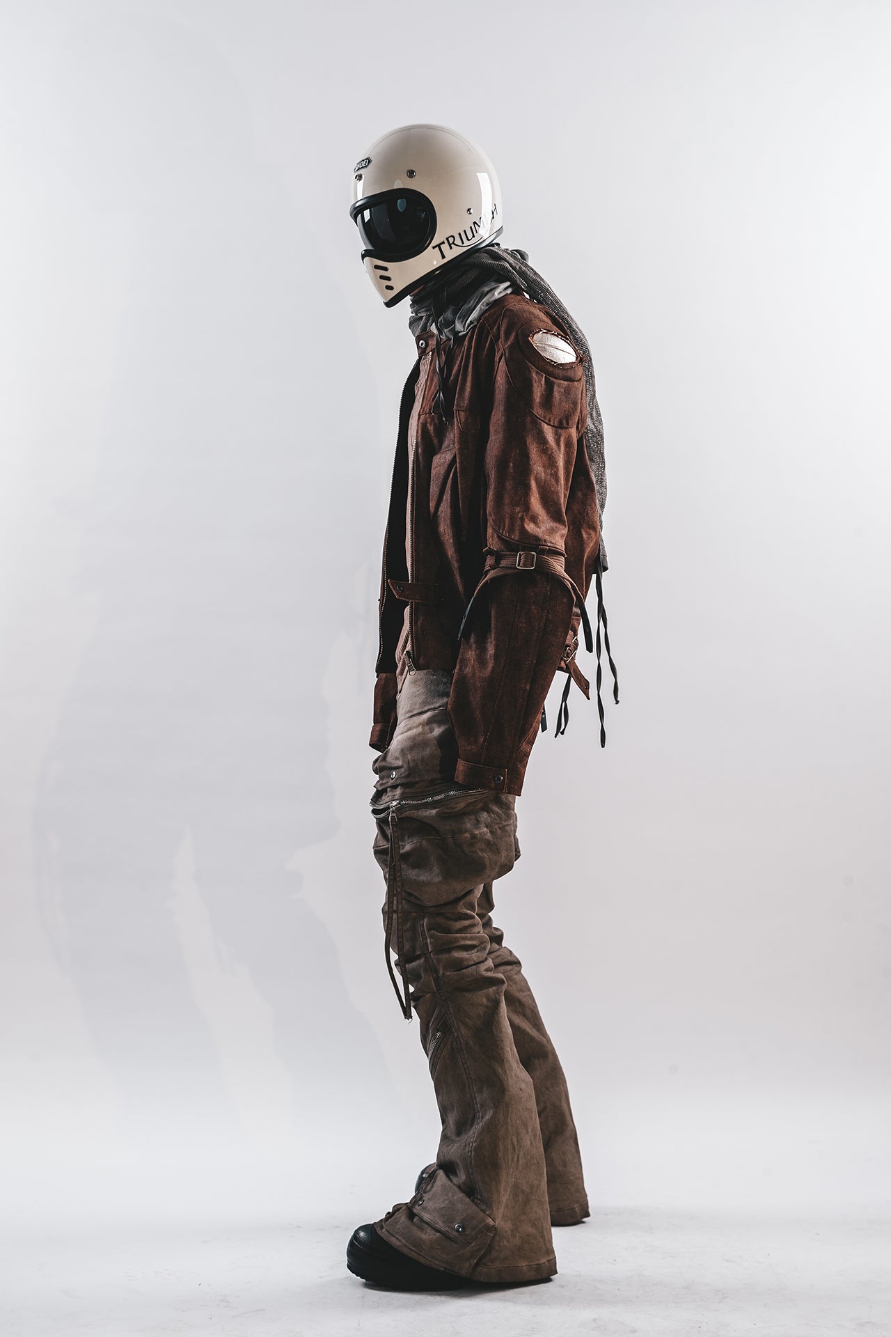 PANTALONI DRKLEI ZIP ARC STACKED