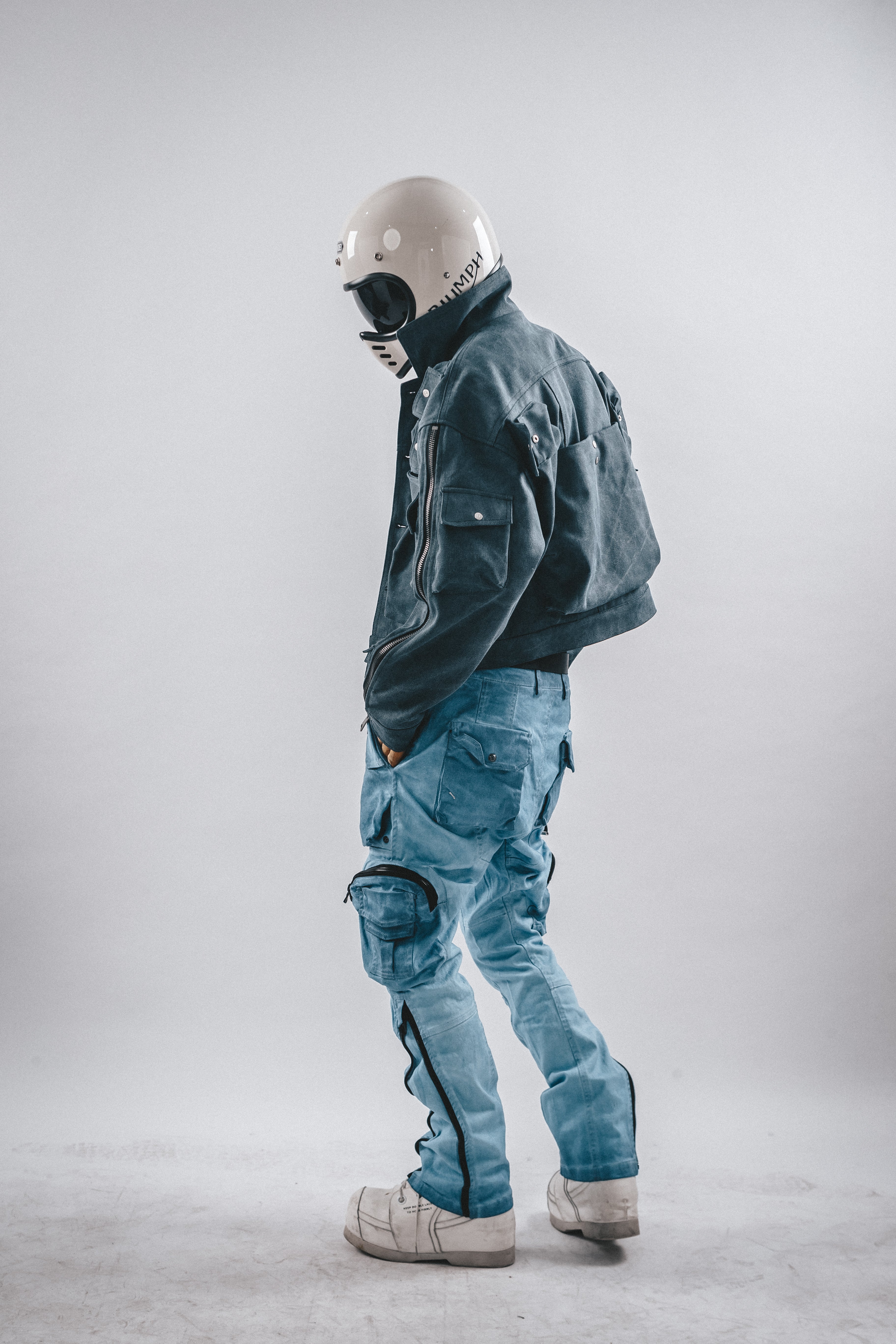 DRKLEI RUINFORM ZIP UTILITY PANTS