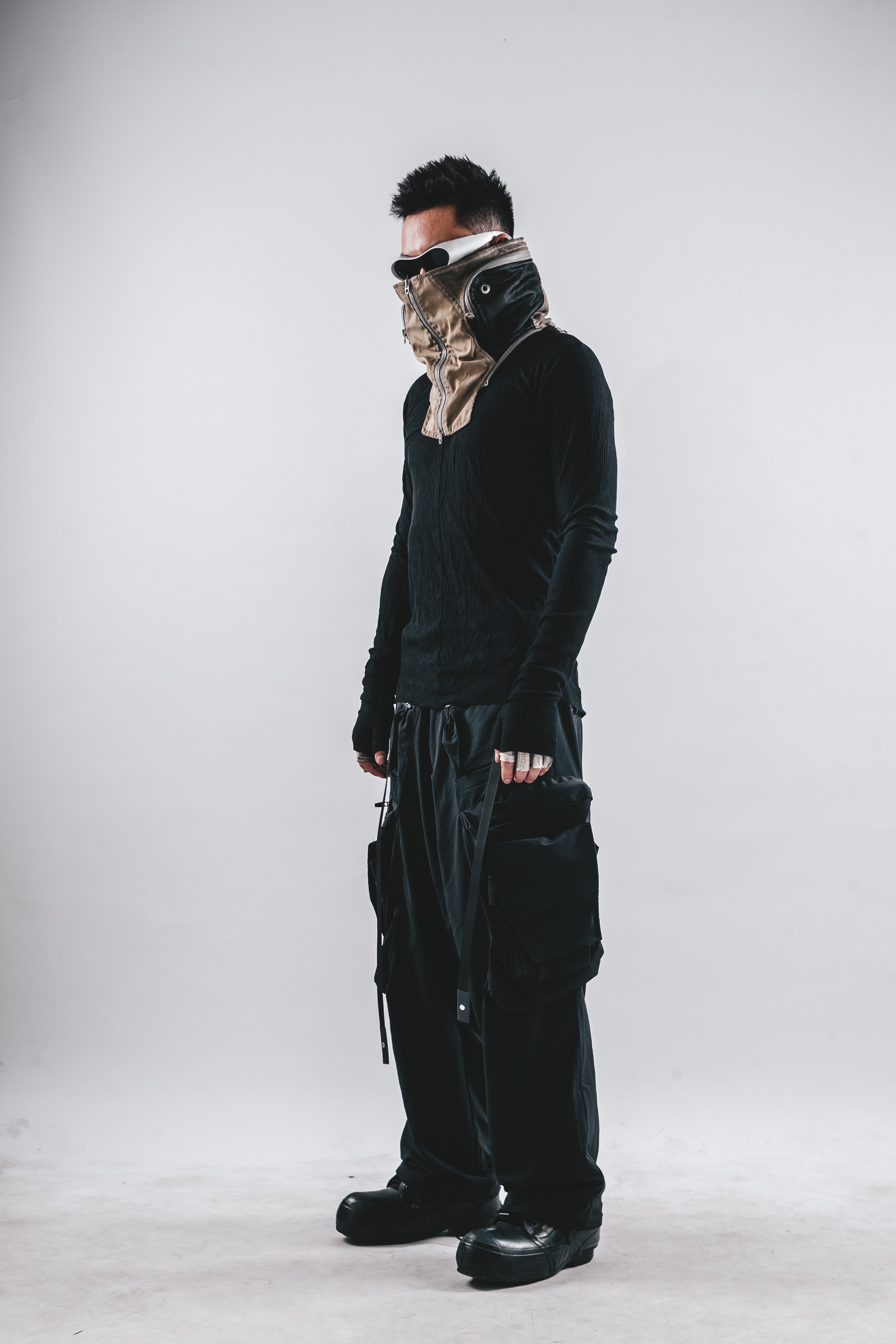 DRKLEI UTILITY WIDE CARGO PANTS