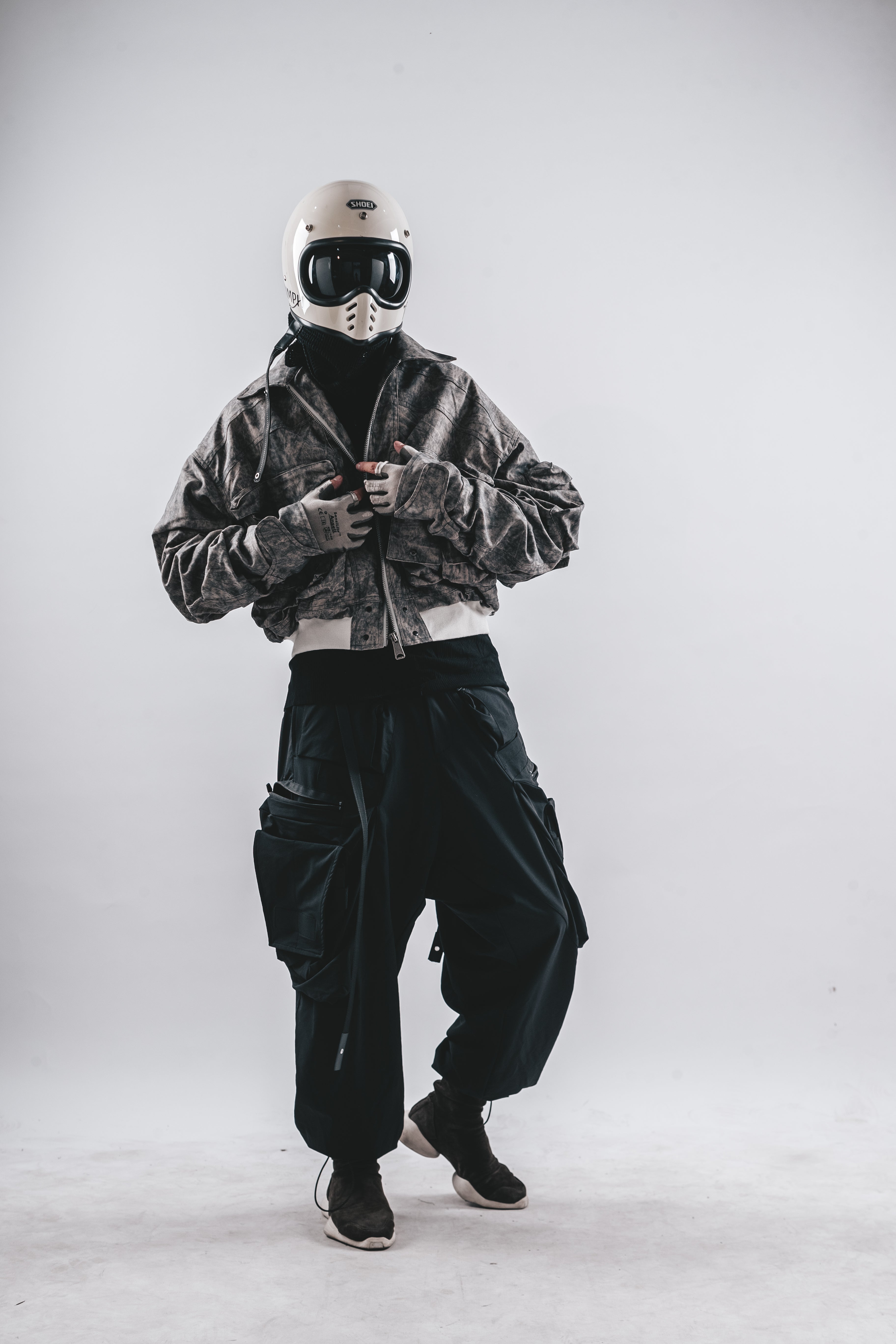 DRKLEI UTILITY MA-1 CARGO JACKET