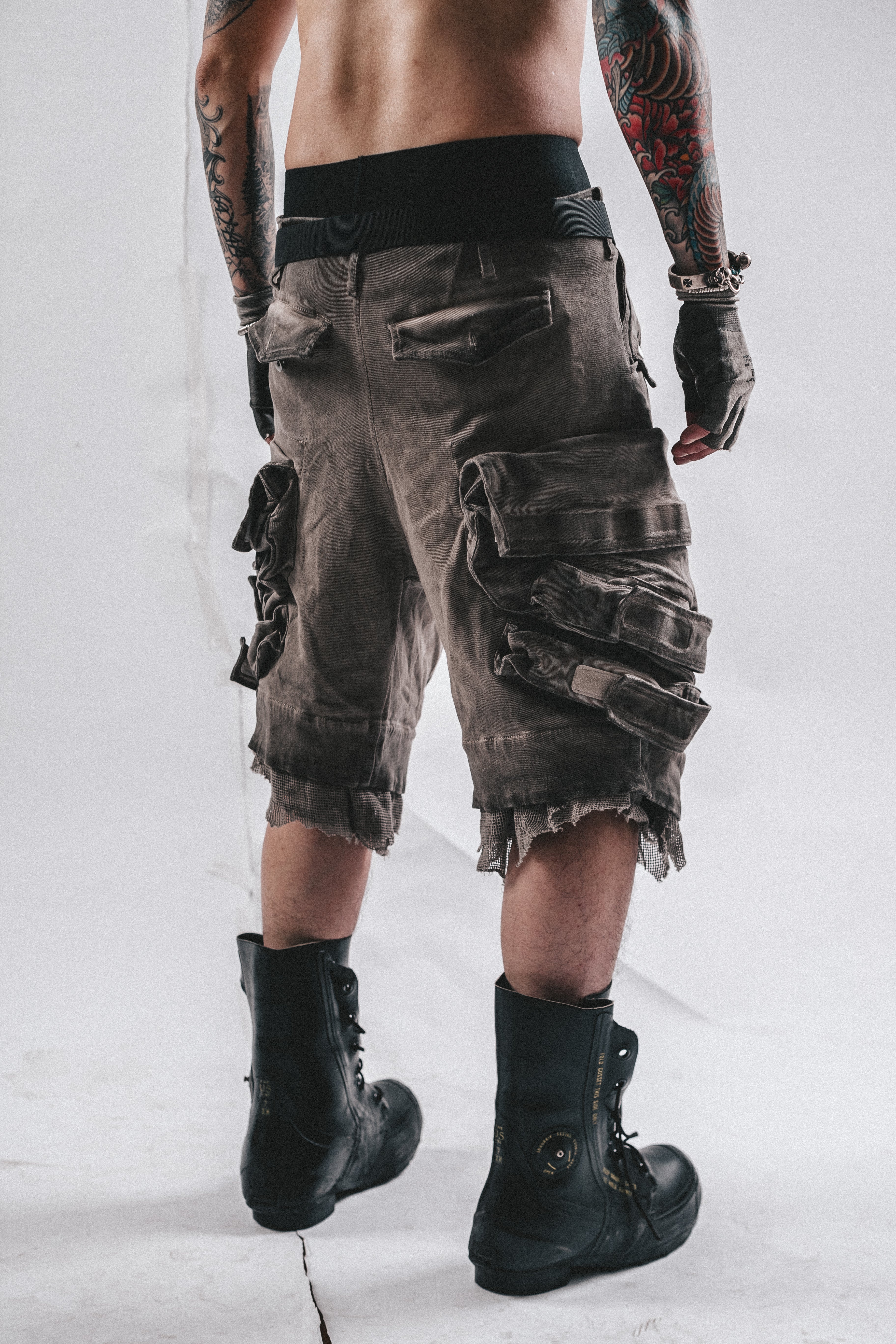 DRKLEI DUSTFLEX CARGO SHORTS