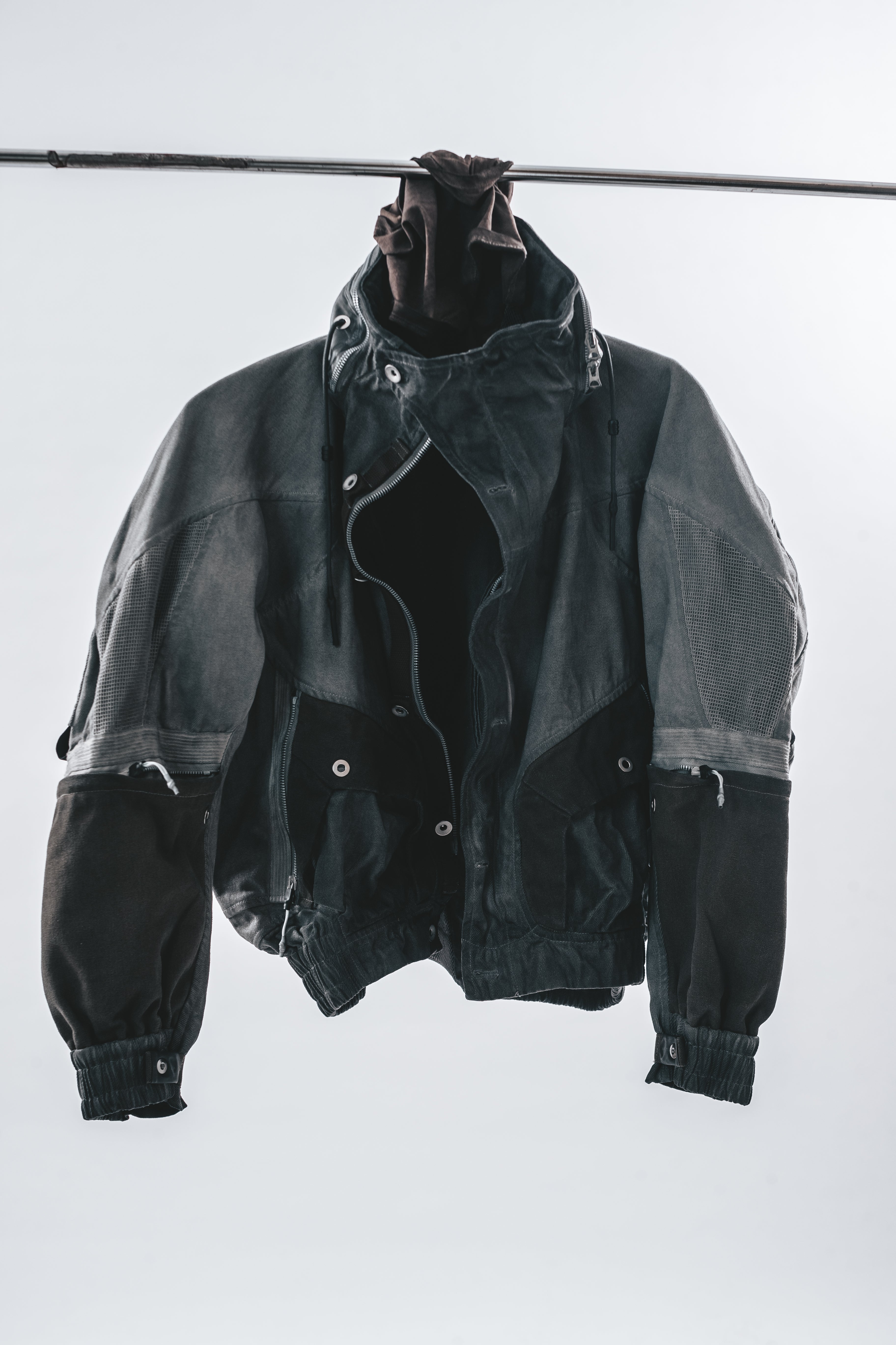 DRKLEI MODULAR STAND-COLLAR JACKET