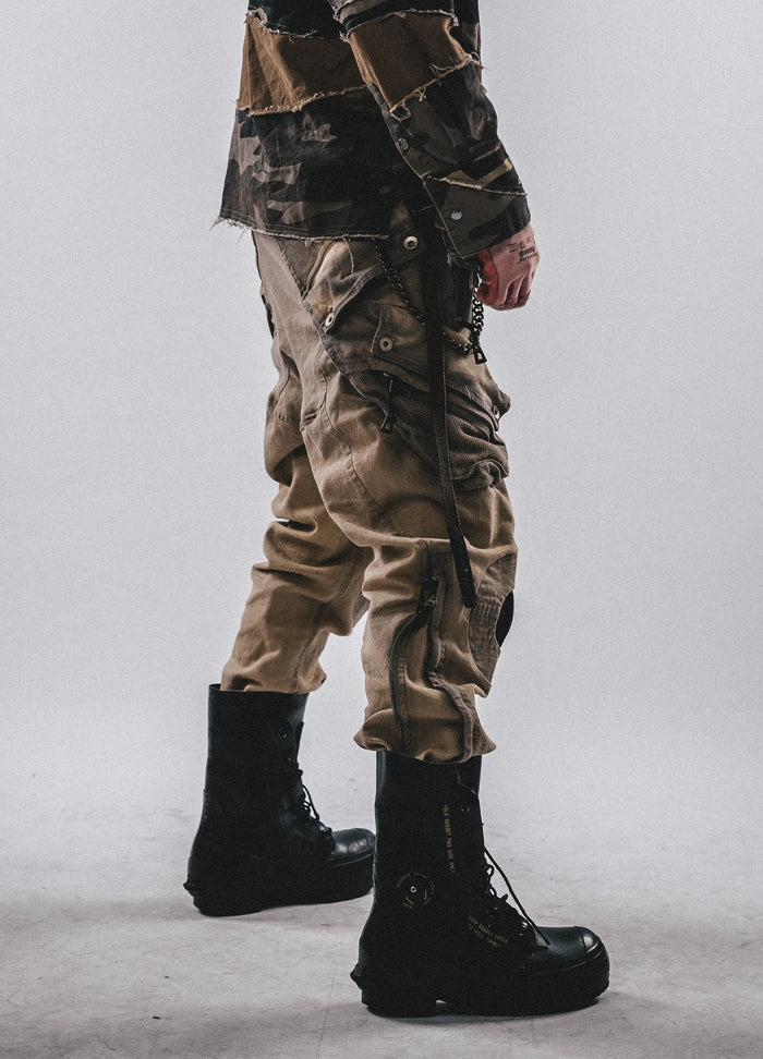 Danna Cargo Pants-Black