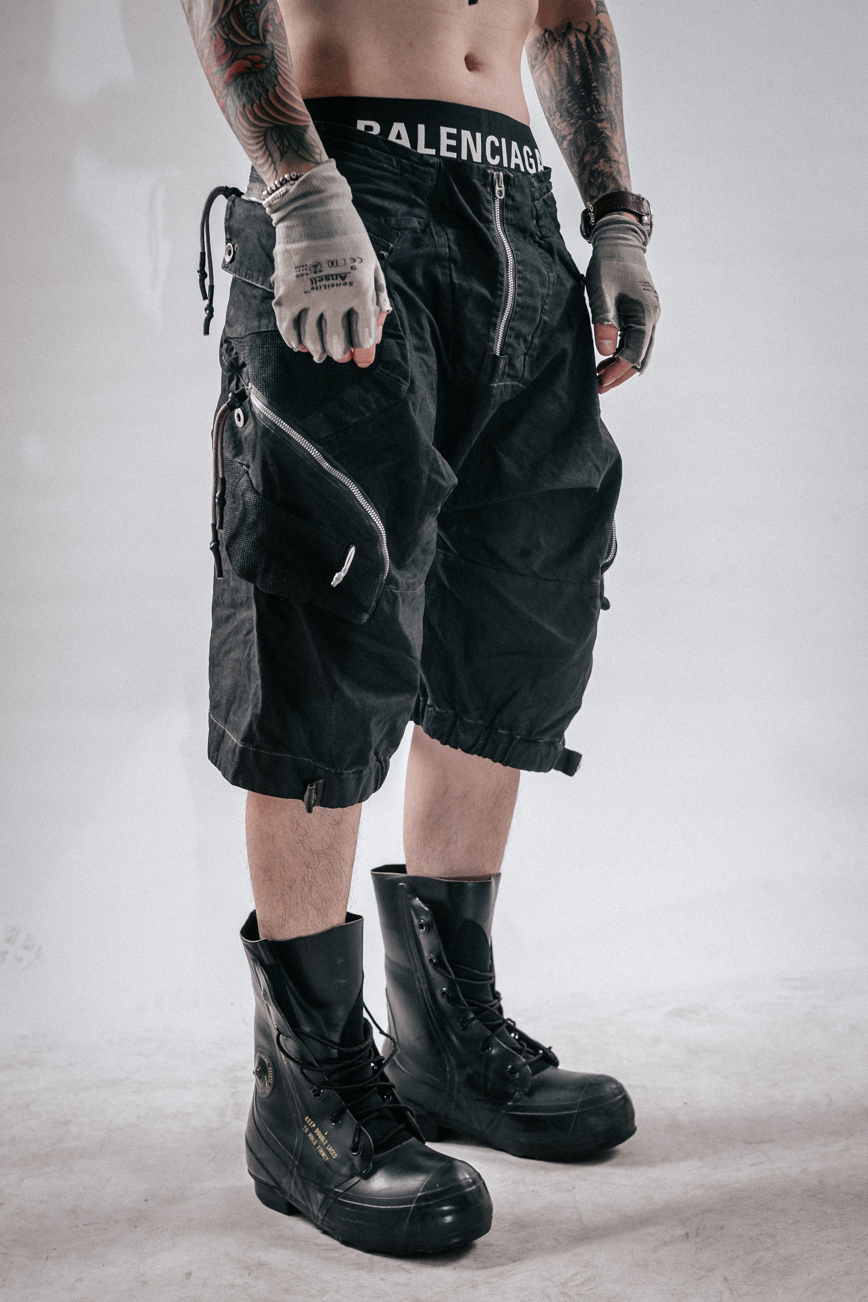 DRKLEI WASTELAND MESH CARGO PANTS