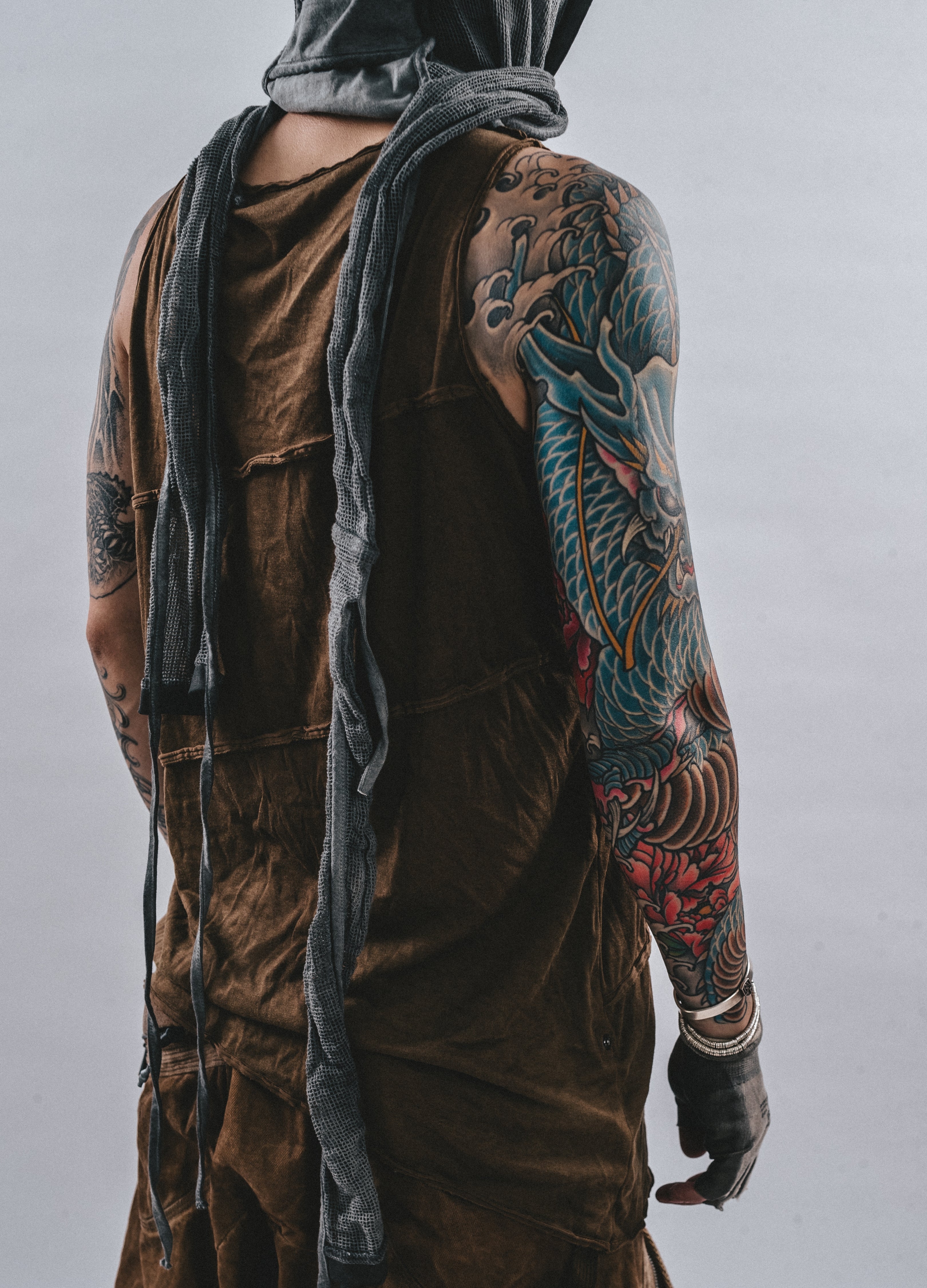 DRKLEI SPIRAL RAW EDGE TANK