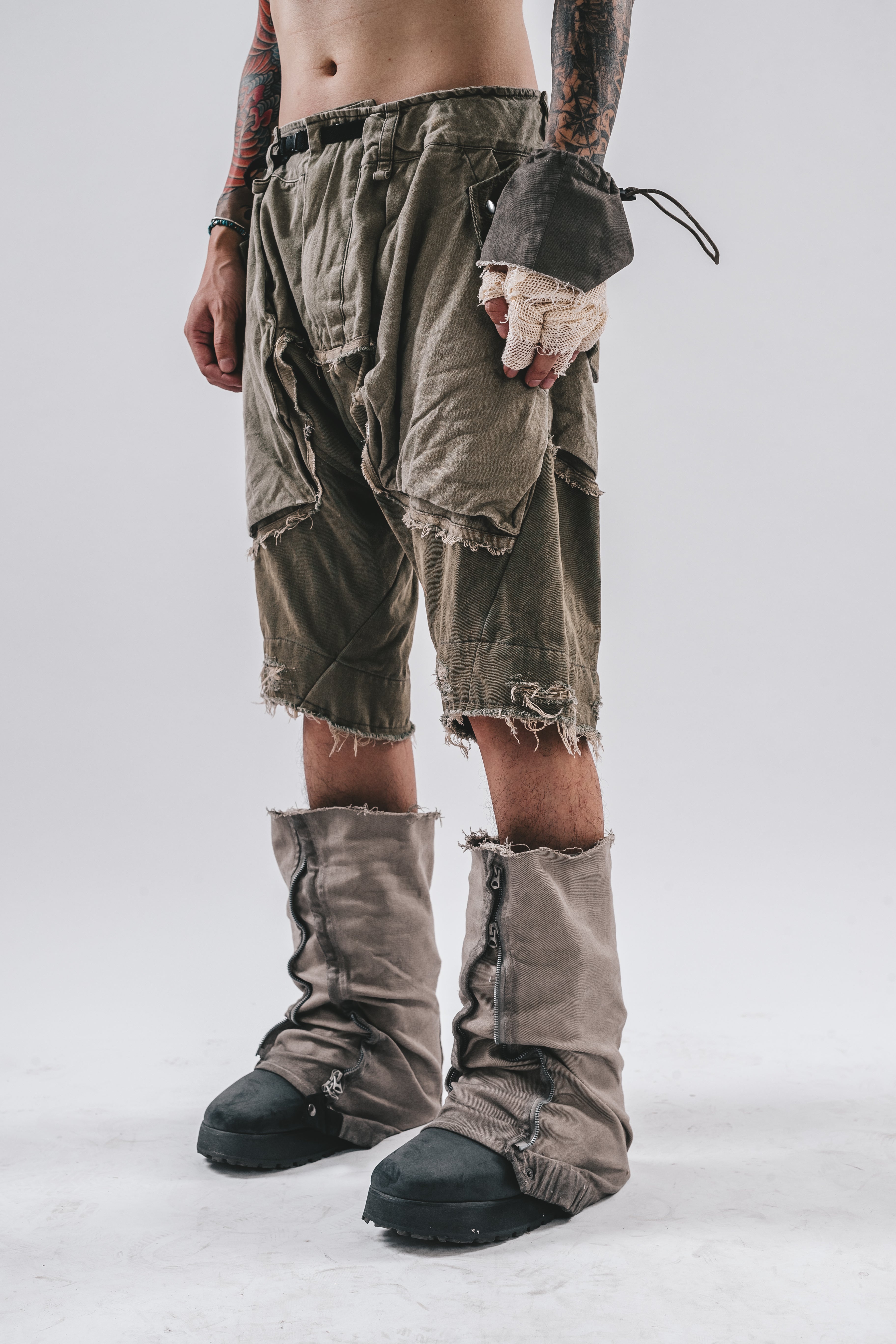 Ravaged Cargo Shorts