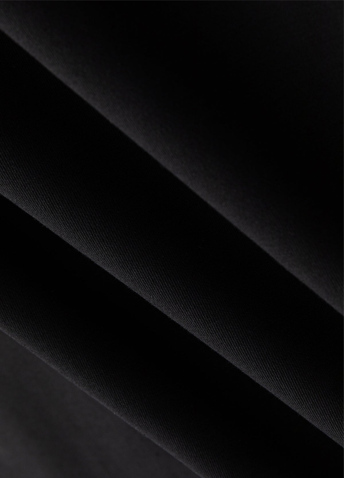 Black knit surface.